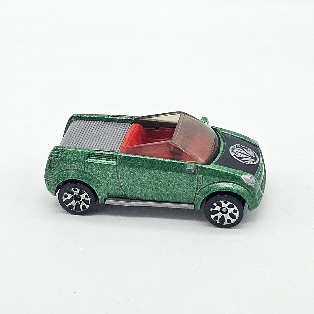 Matchbox Opel Frogster Green Concept Car 2002 Mattel 1:56 Scale Loose Diecast